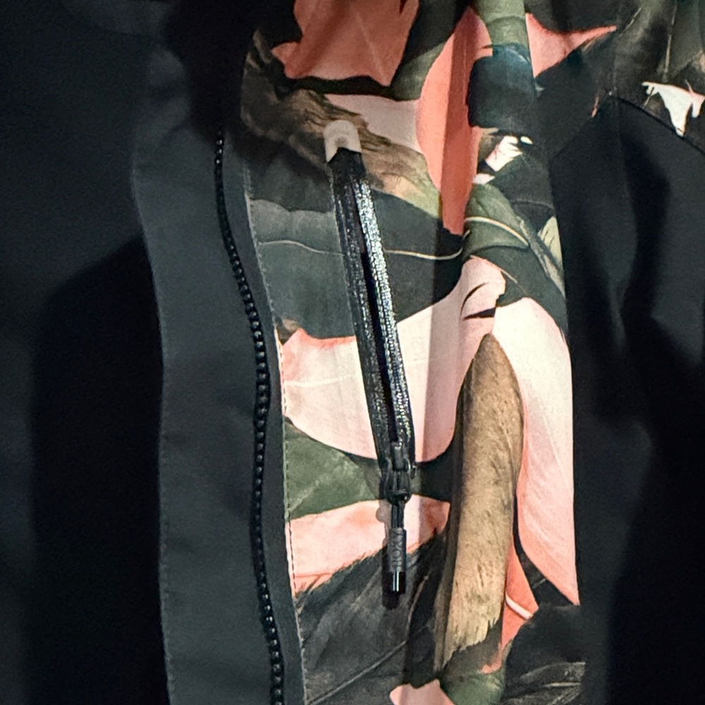 Roxy Multicolor Leaf Print Jacket - image 8